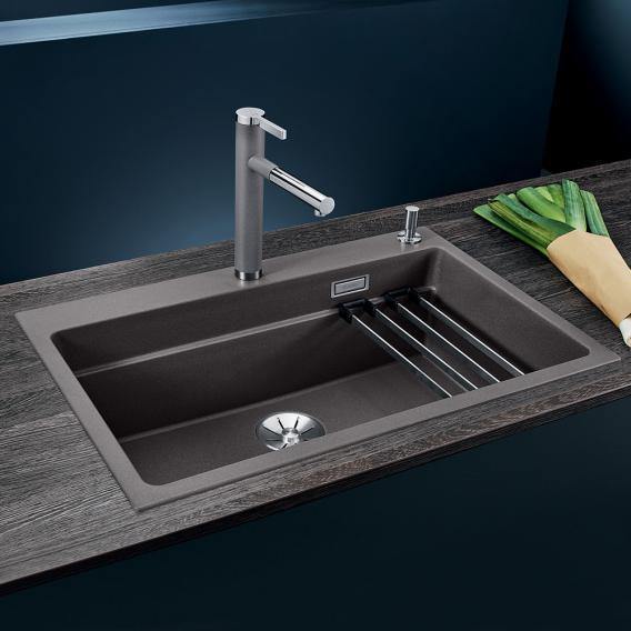 Blanco Etagon 8 granite sink SILGRANIT® Anthracite - Ideali