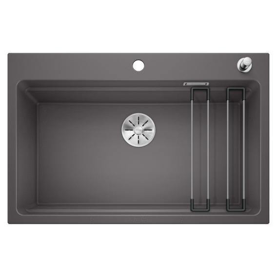 Blanco Etagon 8 granite sink SILGRANIT® Anthracite - Ideali