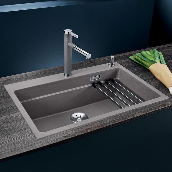 Blanco Etagon 8 granite sink SILGRANIT® Anthracite - Ideali