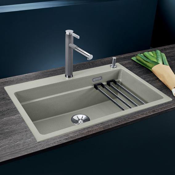 Blanco Etagon 8 granite sink SILGRANIT® Anthracite - Ideali