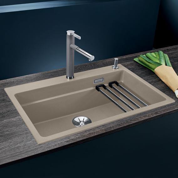 Blanco Etagon 8 granite sink SILGRANIT® Anthracite - Ideali