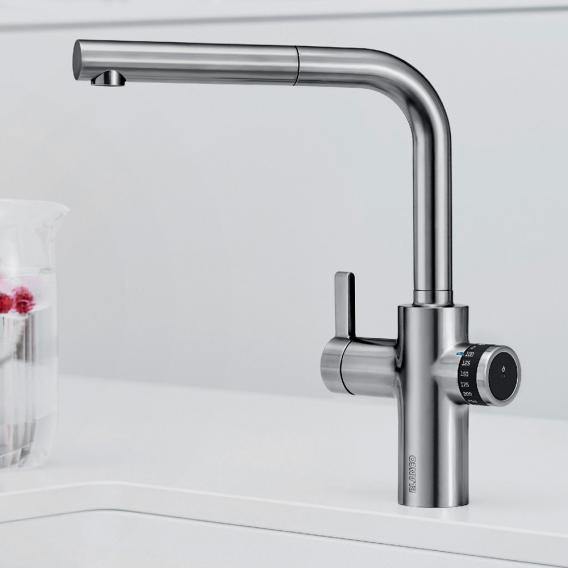 Blanco Evol-S Volume Single Lever Mixer, With Pull-Out Spray - Ideali