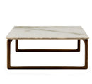 Flexform Brig Coffee Table - Rectangular 130x80 cm - Gold