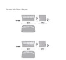 B&B Italia Canasta Two Seater Sofa