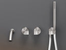 CEA Duet wall hot tub tap with handshower