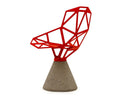 Magis Chair One - Swivel Concrete Base - Ideali