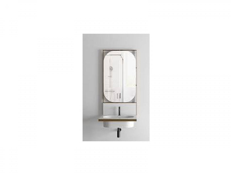 Cielo Elle Ovale sink with framework 