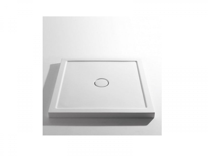 Cielo Venticinque reversible square shower tray PDR8080