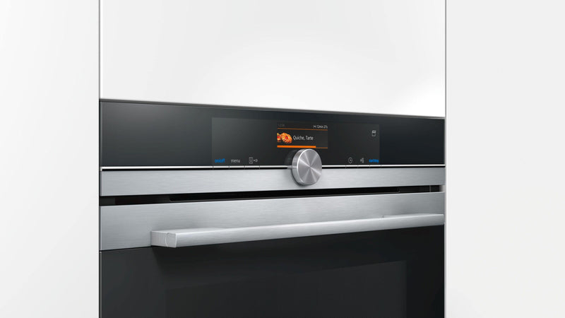 Siemens iQ700 Built-In Combi Steam Oven 60x45cm CS656GBS7B - Ideali