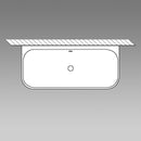 Duravit Cape Cod Back-To-Wall Bath