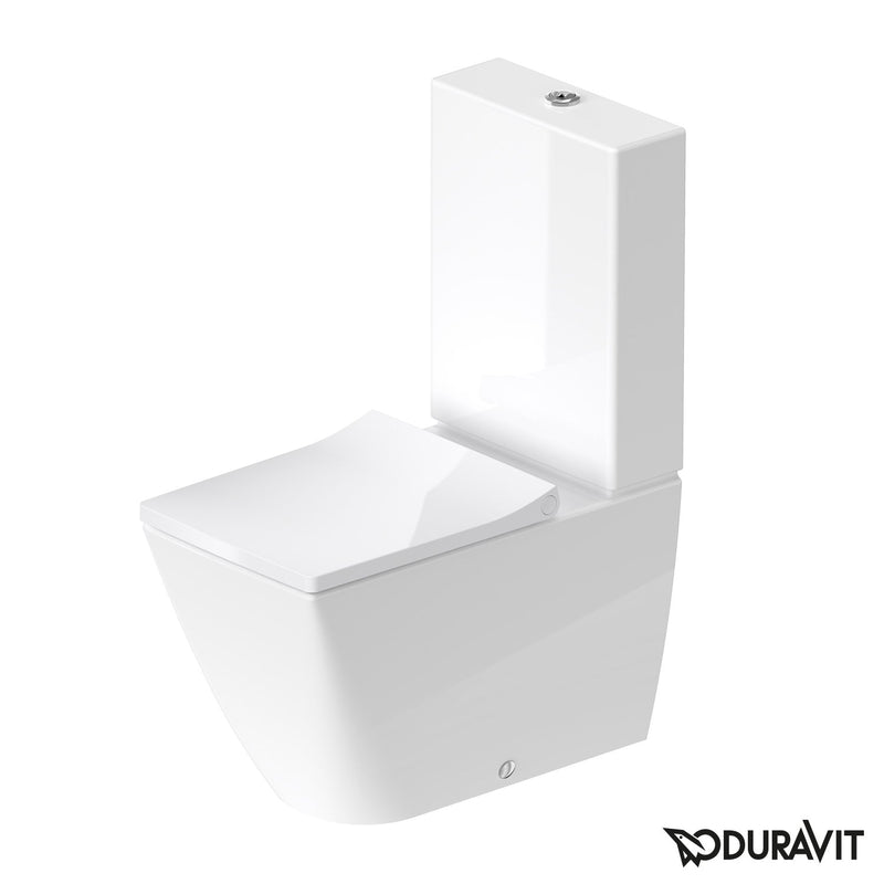 Duravit Viu Floorstanding Close-Coupled Washdown Toilet