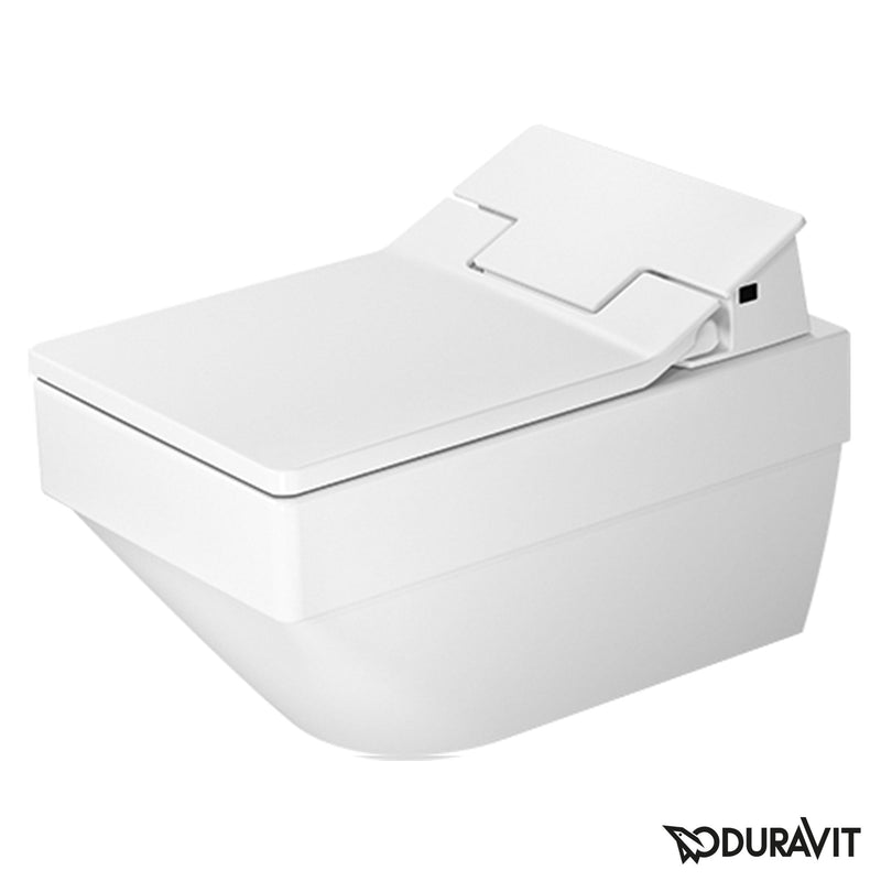 Duravit Vero Air Wall-Mounted Washdown Toilet Rimless with NEW SensoWash® Slim Toilet Seat, Set