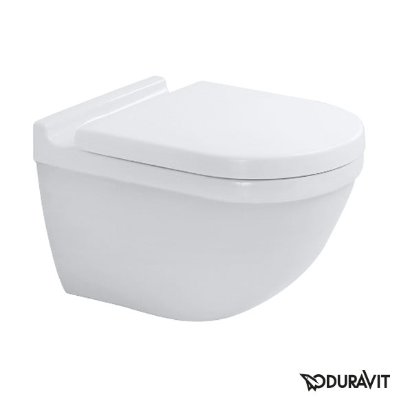 Duravit Starck 3 Wall-Mounted Washdown Toilet Set