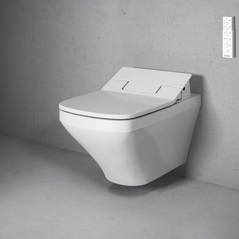 Duravit DuraStyle Wall-Mounted Washdown Toilet with NEW SensoWash® Slim Toilet Seat, Set