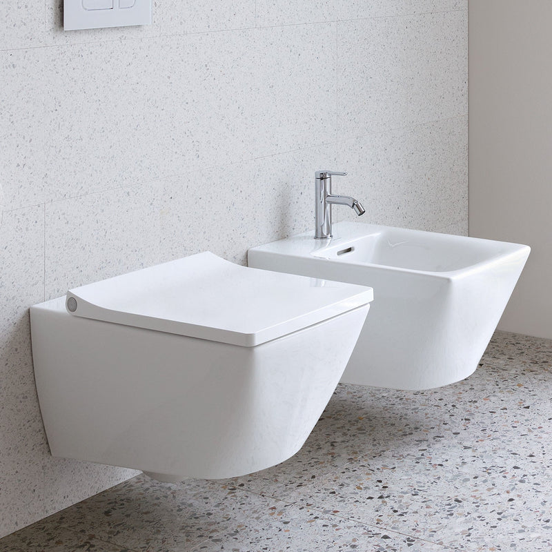 Duravit Viu Toilet Set, Compact