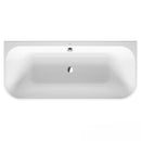 Duravit Happy D.2 Plus Back-To-Wall Bath