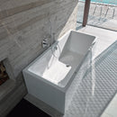 Duravit Vero Air Back-To-Wall Bath