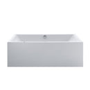 Duravit Vero Air Back-To-Wall Bath