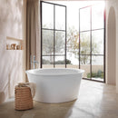 Duravit White Tulip Freestanding Round Bath