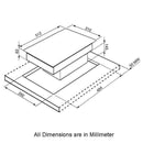 Smeg Hob 30cm PGF30F - Ideali