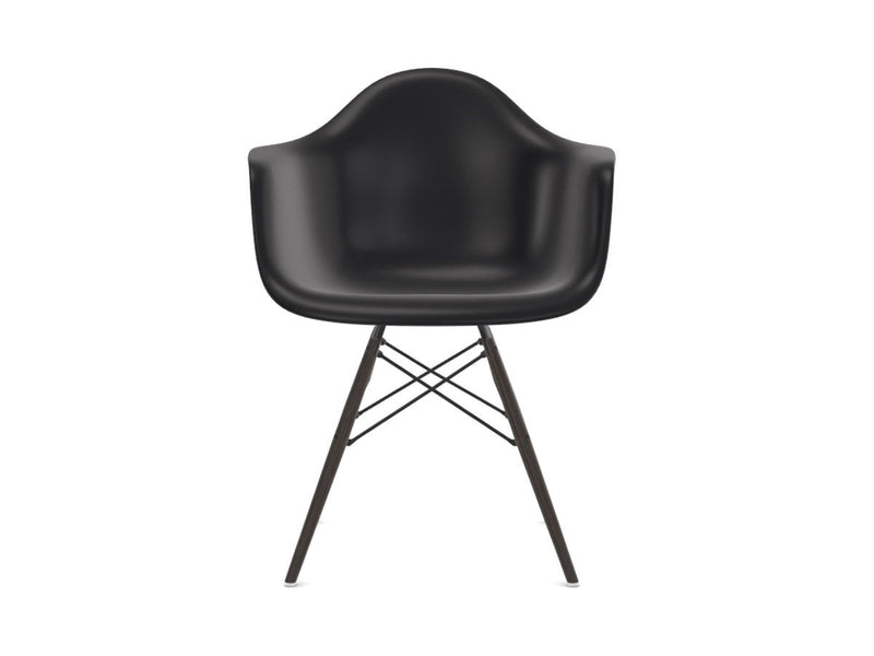 Vitra Eames Plastic Armchair DAW - Black Maple Legs - Ideali