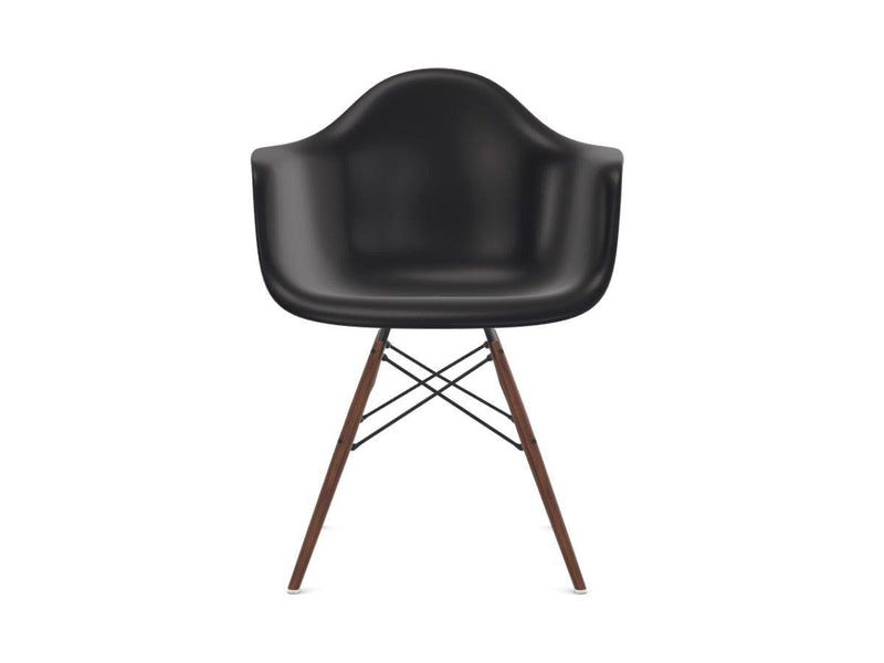 Vitra Eames Plastic Armchair DAW Dark Maple Legs - Ideali