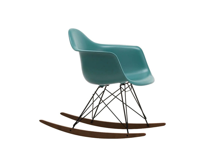 Vitra Eames Plastic Armchair RAR Dark Maple/Ocean - Rocking Chair