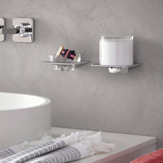 Emco Art Soap Dish And Holder Set - Ideali