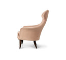 Gubi Eva Armchair Legs In Walnut