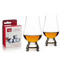 Glencairn Whisky Glasses (2 Pieces) + VacuVin Whiskey Stones