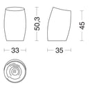 Riva 1920 Fiji Stool - Ideali