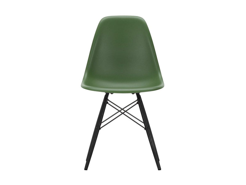 Vitra Eames Plastic Side Chair DSW Black Maple - Ideali