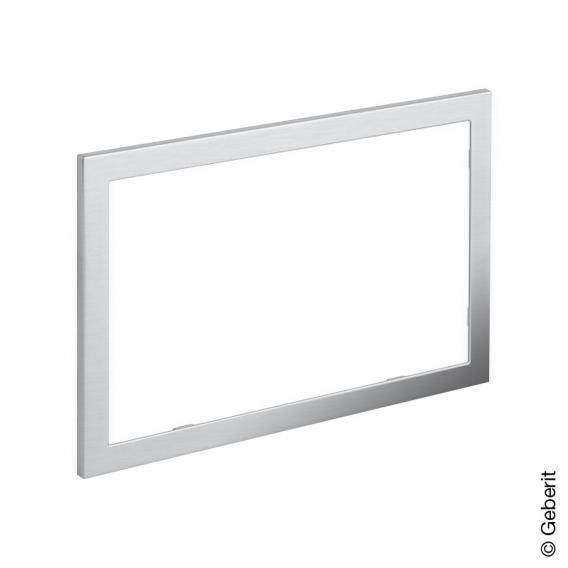 Geberit Omega60 Cover Frame Brushed Chrome - Ideali