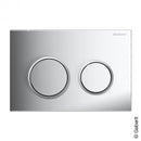 Geberit Kappa21 Flush Plate For Dual Flush System White/Chrome/White - Ideali