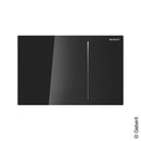 Geberit Sigma70 Flush Plate For Dual Flush Mechanism White Glass - Ideali