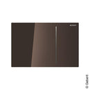 Geberit Sigma70 Flush Plate For Dual Flush Mechanism White Glass - Ideali