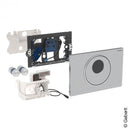 Geberit Hytronic Toilet Control Sigma10, Sensor, Battery-Operated, S/Less Steel Brushed Stainless Steel 115891SN5 - Ideali