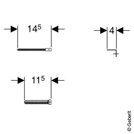 Geberit Extension Set - Ideali