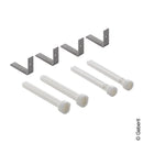 Geberit Extension Set For Flush Plates Up320, Up300, Up200, Up-Omega, Up-Sigma, Up-Kappa 240938001 - Ideali