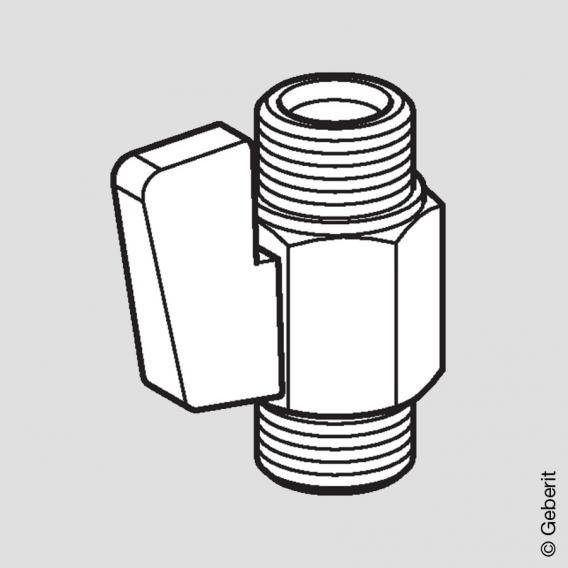 Geberit Ball Valve Connection For Aquaclean 4000 242512001 - Ideali