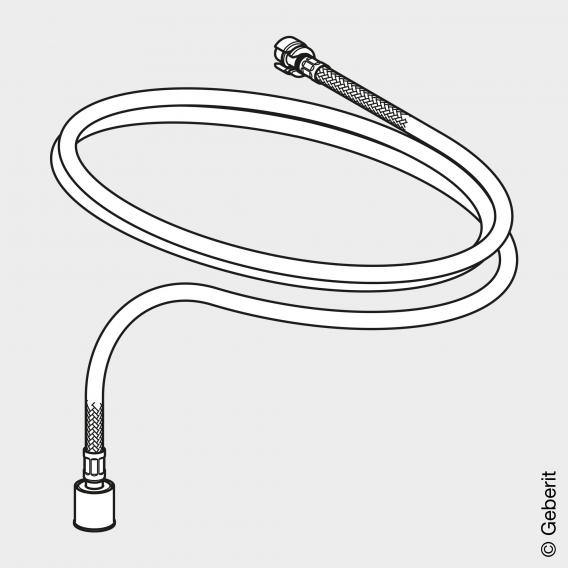 Geberit Reinforced Hose For Aquaclean Mera 243250001 - Ideali