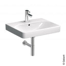 Geberit Smyle Square Washbasin White, With Keratect, With 1 Tap Hole - Ideali
