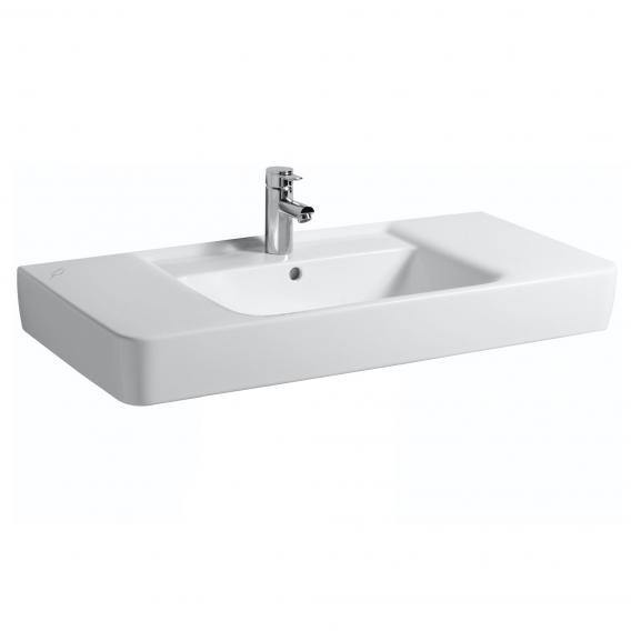 Geberit Renova Plan Washbasin White, With 1 Tap Hole, With Overflow - Ideali