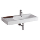 Geberit Icon Washbasin With Decorative Bowl White, With Keratect - Ideali