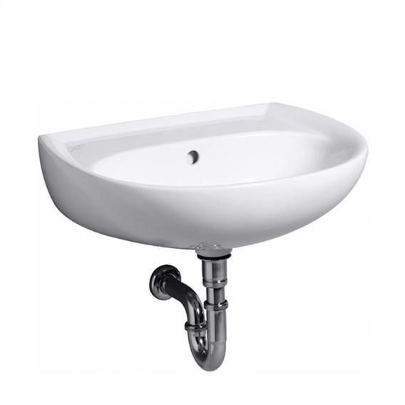 Geberit Renova Washbasin White, With Keratect, With 1 Tap Hole, With Overflow - Ideali