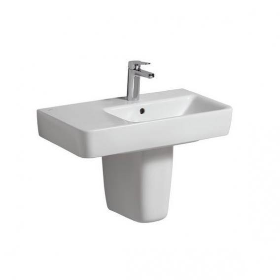 Geberit Renova Compact Washbasin White, With Keratect - Ideali