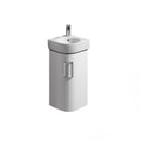 Geberit Renova Compact Corner Hand Washbasin White, With Keratect - Ideali