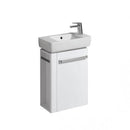 Geberit Renova Compact Hand Washbasin With Right Tap Hole White, With Keratect - Ideali