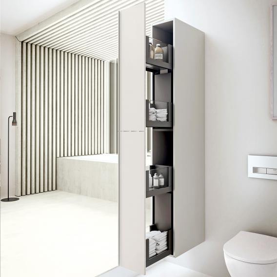 Geberit Acanto Tall Pull-Out Storage Unit - Ideali