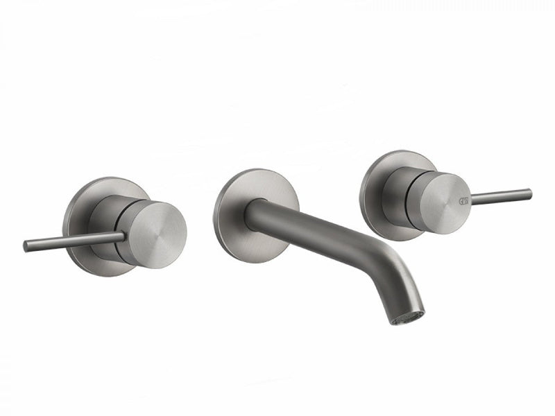 Gessi 316 Flessa wall 3 holes sink tap 54092